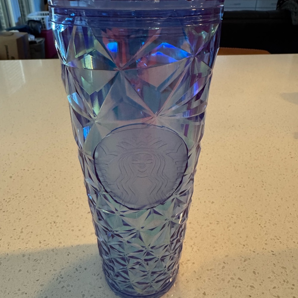 Starbucks Purple Geometric Tumbler